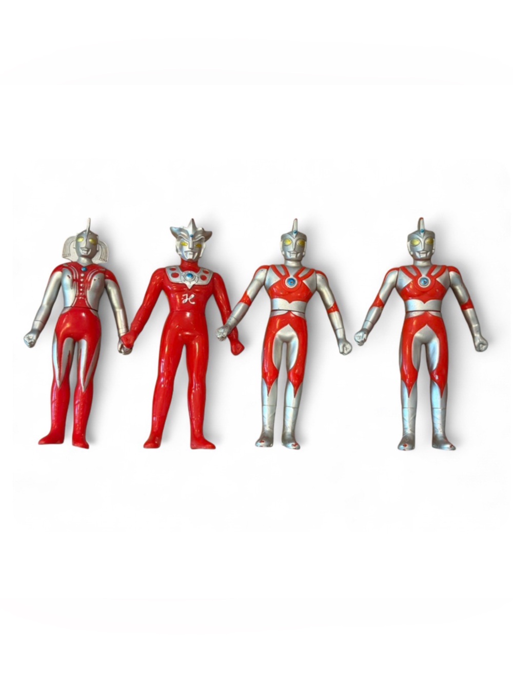1980s Bandai Ultraman Action Figures Toys Collectibles Leo Mother of Ultra +